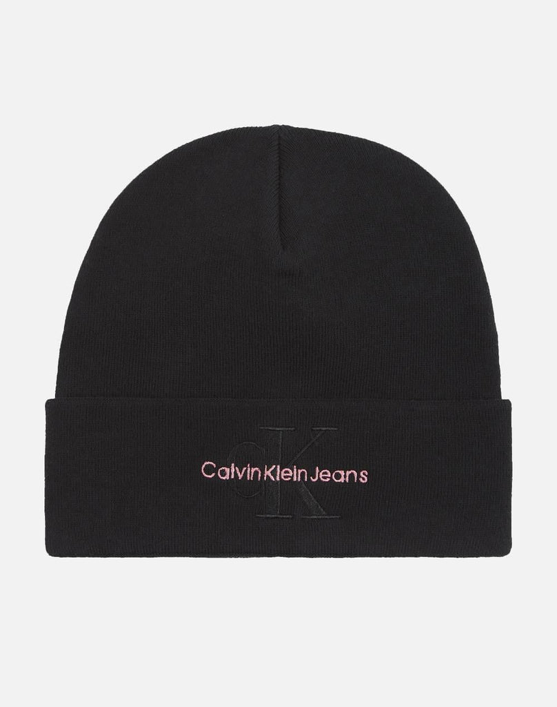 CALVIN KLEIN JEANS MONO LOGO EMBRO BEANIE