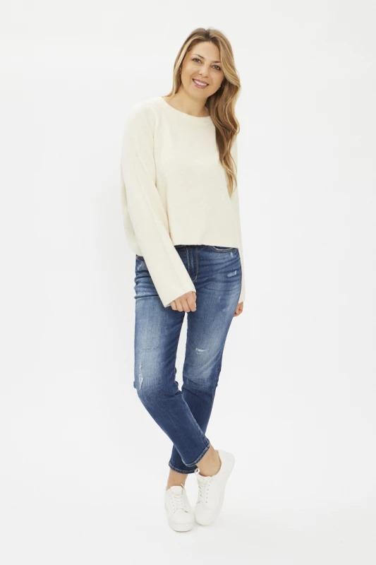 VERO MODA VMJUPITER LS O-NECK PULLOVER BF