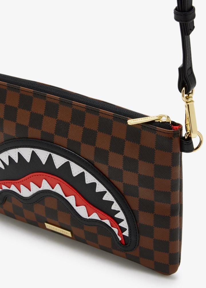 SPRAYGROUND SAWTOOTH SHARKS IN PARIS CROSSOVER CLUTCH