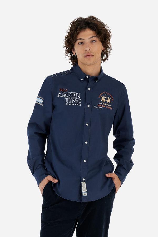 LA MARTINA MAN SHIRT L/S POPLIN