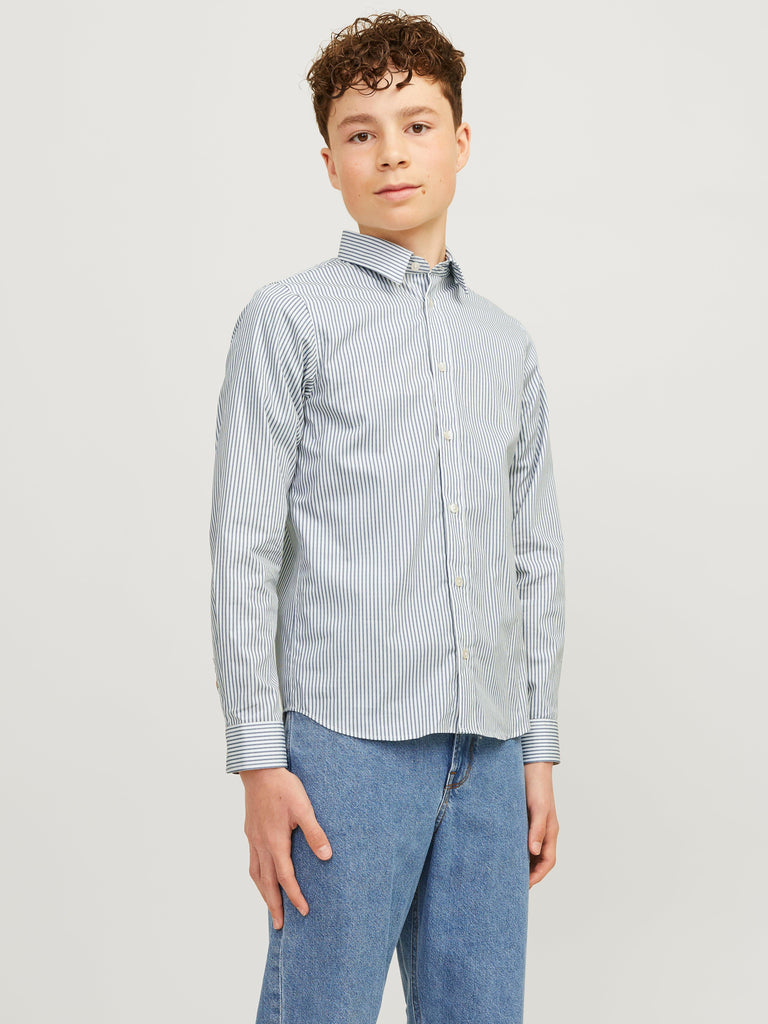 JACK JONES KIDS JJJOE PRINT SHIRT LS AW 24 JR