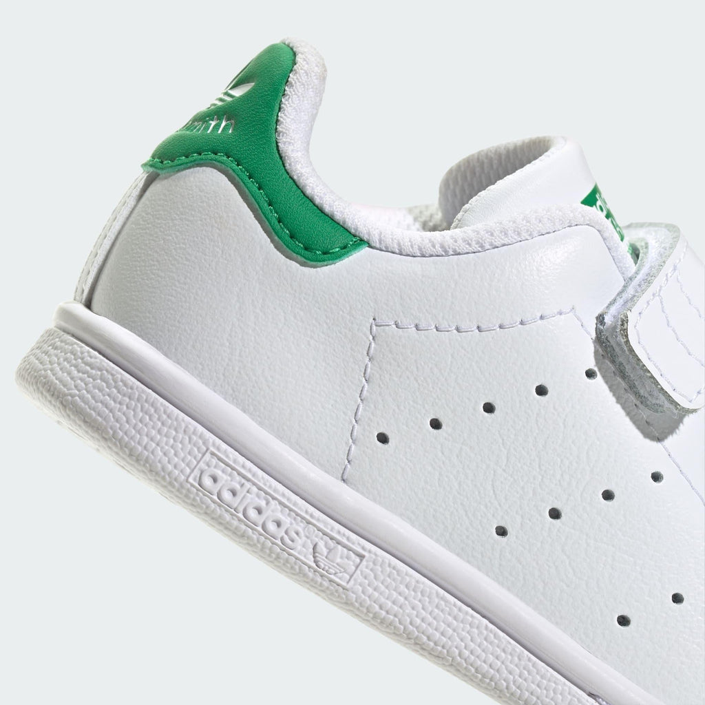 ADIDAS ORIGINALS STAN SMITH CF I     FTWWHT/FTWWHT/GREEN