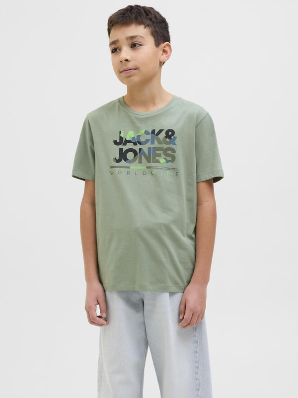 JACK JONES KIDS JJLUKE TEE SS CREW NECK JNR