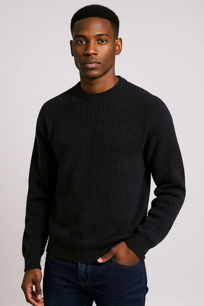 JACK AND JONES JJKAITO KNIT CREW NECK BF