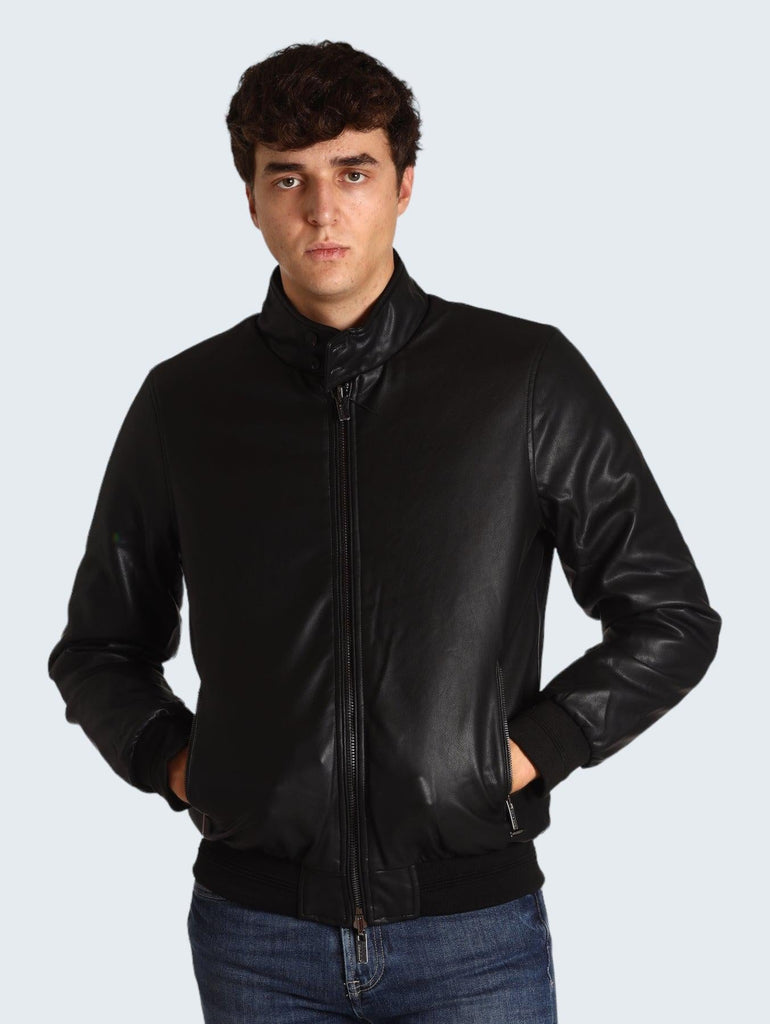MARKUP BOMBER REVERSIBILE ECO-PELLE/NYLON