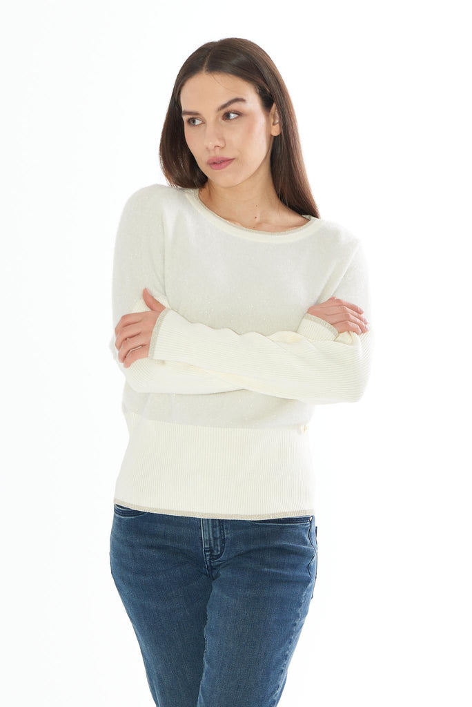 YES ZEE MAGLIA DONNA PIPISTRELLO