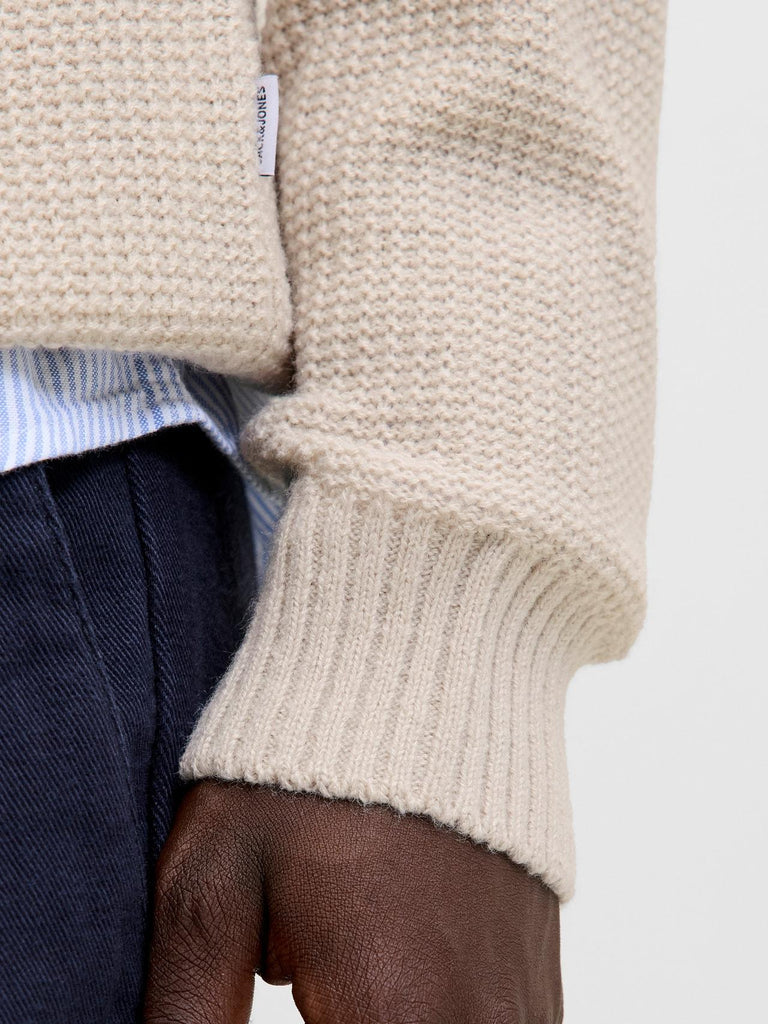 JACK AND JONES JJROY KNIT CREW NECK AW25