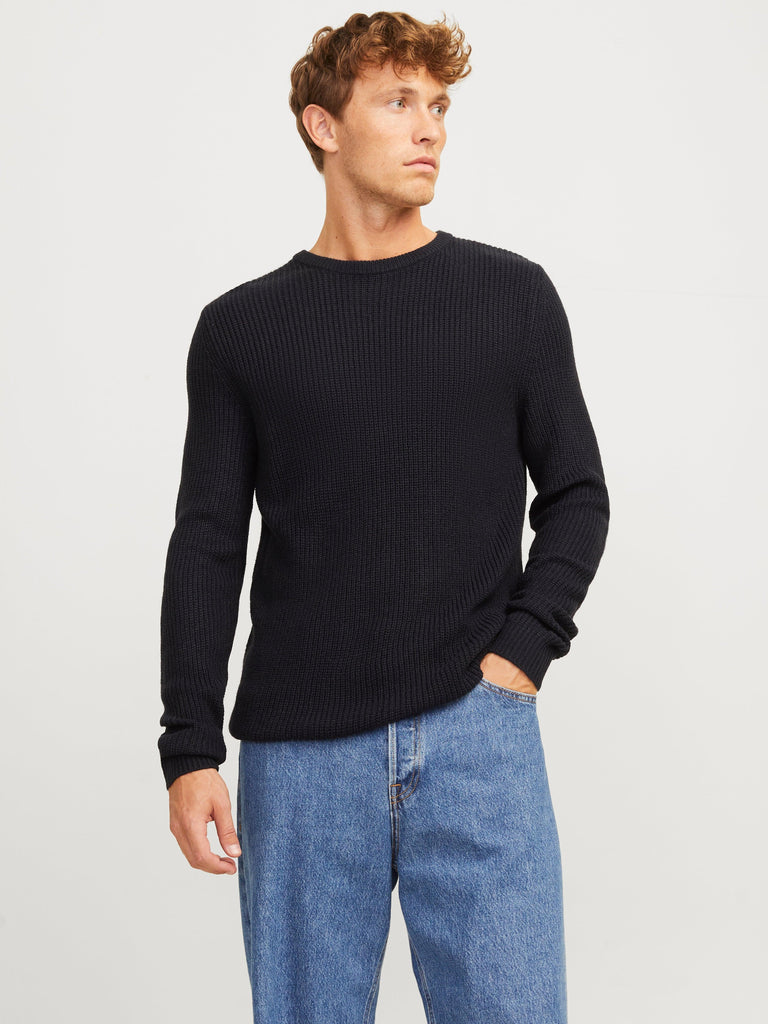 JACK AND JONES JJELEWIS KNIT CREW NECK SN