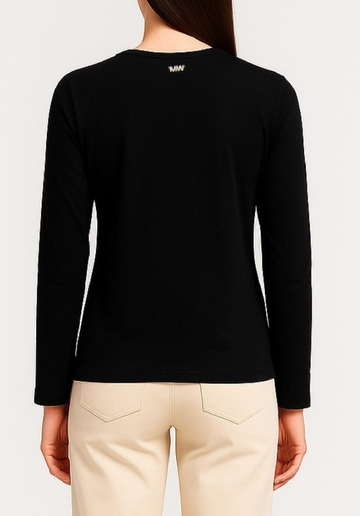 MARKUP T-SHIRT IN VISCOSA CON SPACCHI