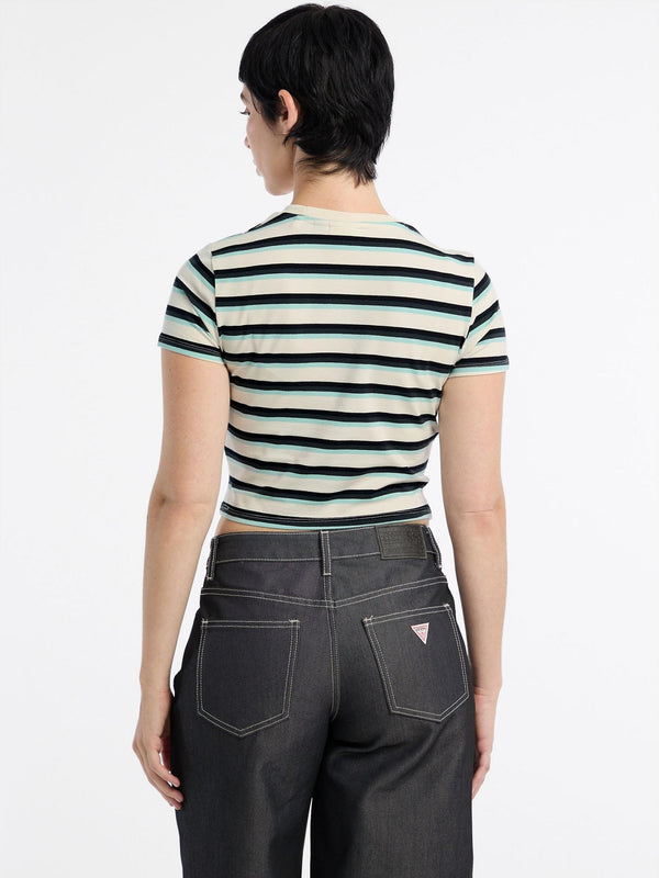 GUESS GO CORE STRIPE BABY TEE