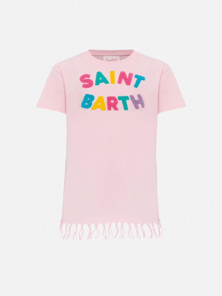 MC2 SAINT BARTH DRESS WITH FRINGE