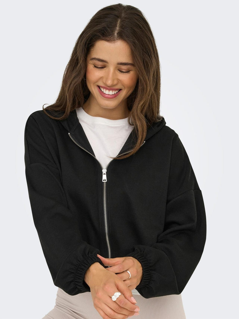 ONLY ONLSCARLETT LIFE LS ZIP HOOD SWT NOOS