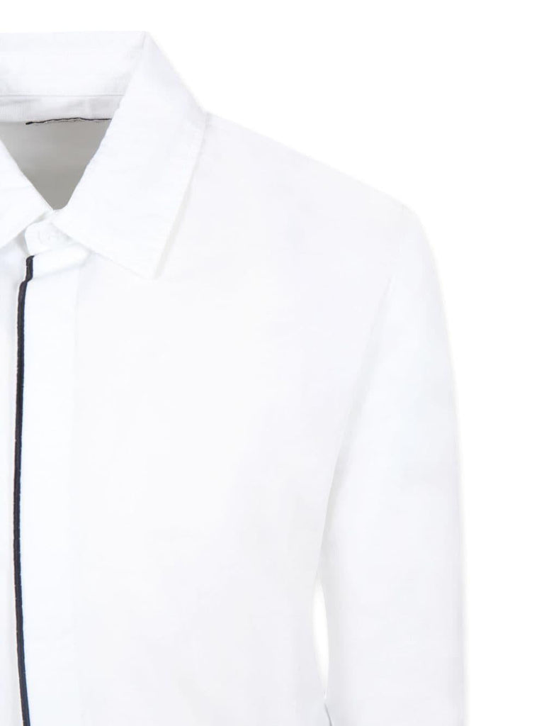 CALVIN KLEIN JEANS POPLIN TIPPING SHIRT