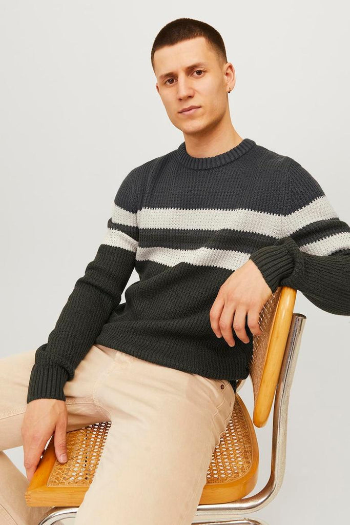 JACK AND JONES JJSANDER KNIT CREW NECK