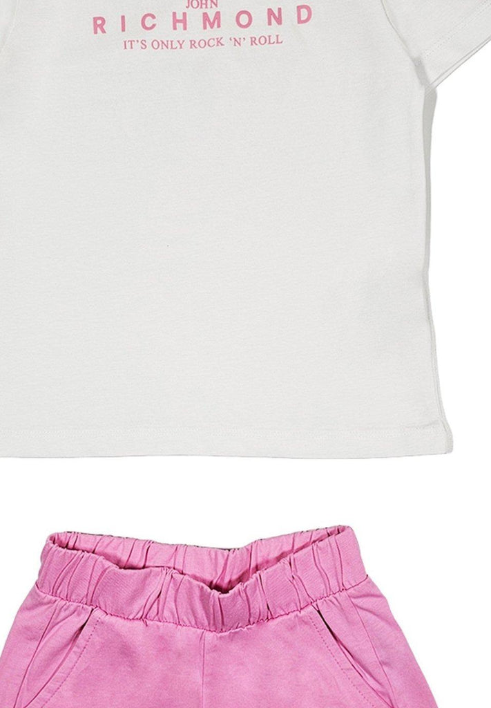 JOHN RICHMOND T-SHIRT + SHORTS