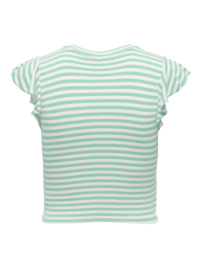 ONLY ONLBELIA S/L FRILL TOP BOX JRS