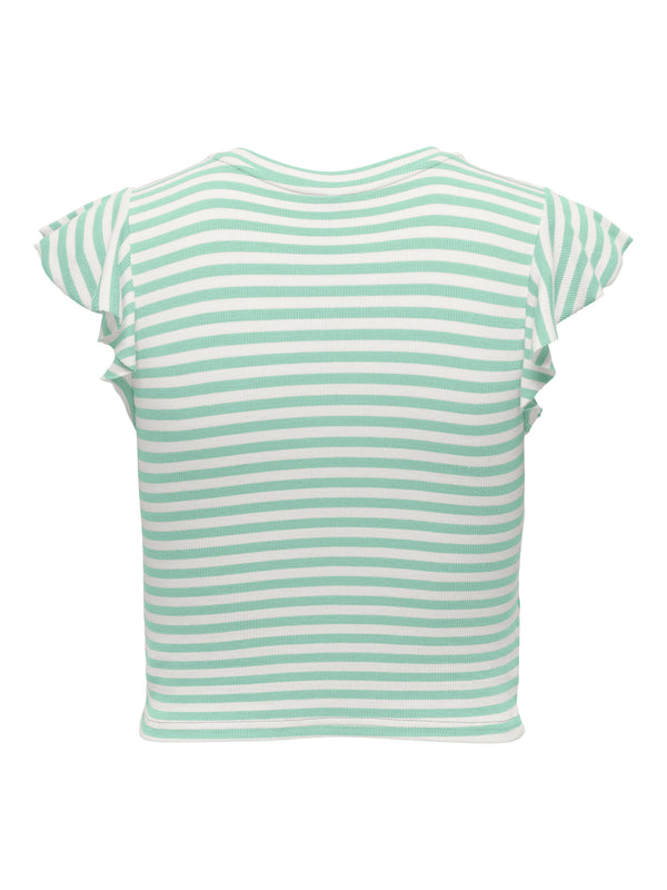 ONLY ONLBELIA S/L FRILL TOP BOX JRS