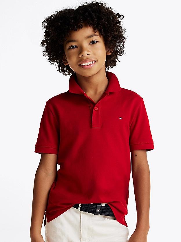 TOMMY HILFIGER INTERLOCK REG POLO SS
