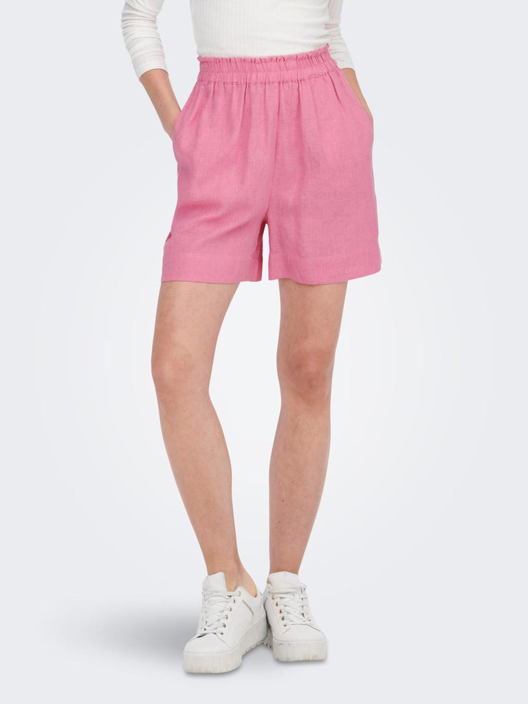 ONLY ONLTOKYO HW LINEN BLEND SHORTS PNT NOOS