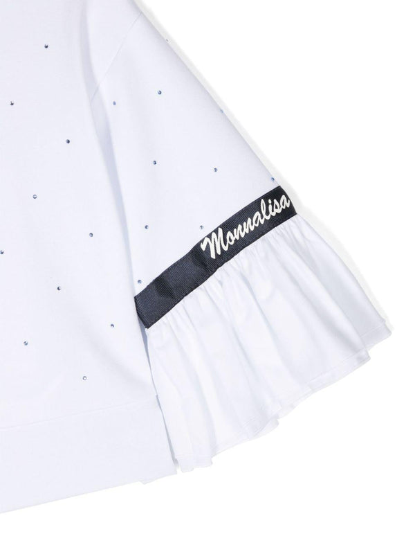MONNALISA FELPA CON GALETTE FELPA C