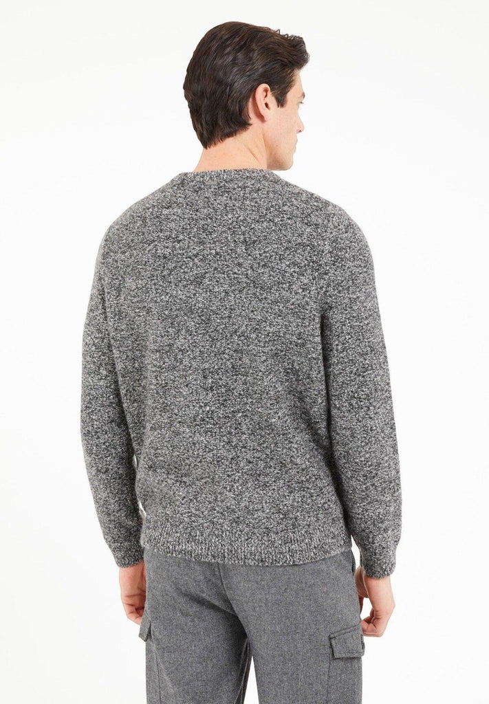 GUESS LS MARLED CREW NK JASON SWTR