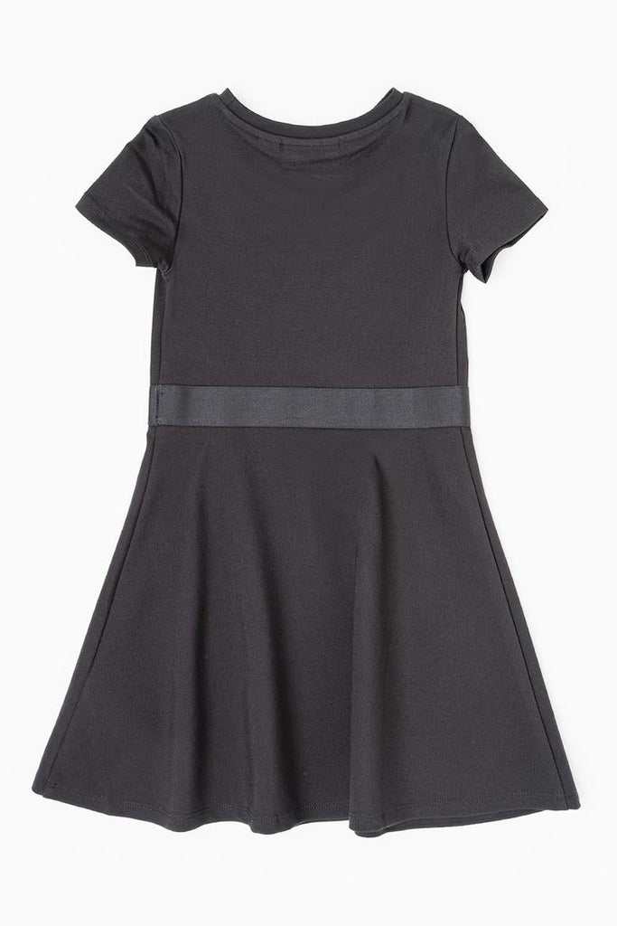 CALVIN KLEIN LOGO TAPE SS PUNTO DRESS