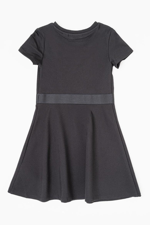 CALVIN KLEIN LOGO TAPE SS PUNTO DRESS