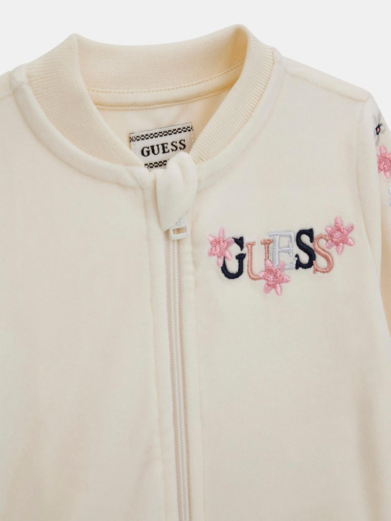 GUESS SET VELVET ACTIVE TOP+ PANTS