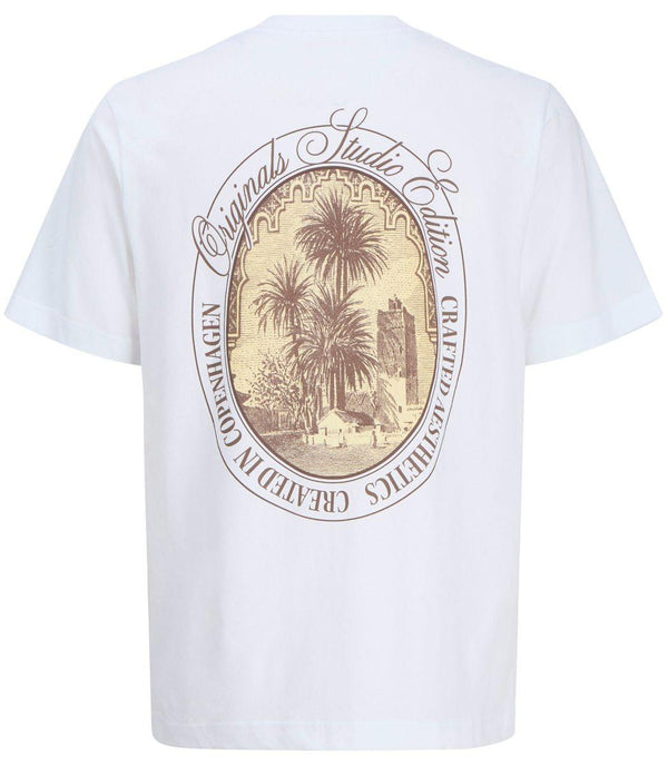 JACK AND JONES JORHYDRA BACK TEE SS CREW NECK SE25