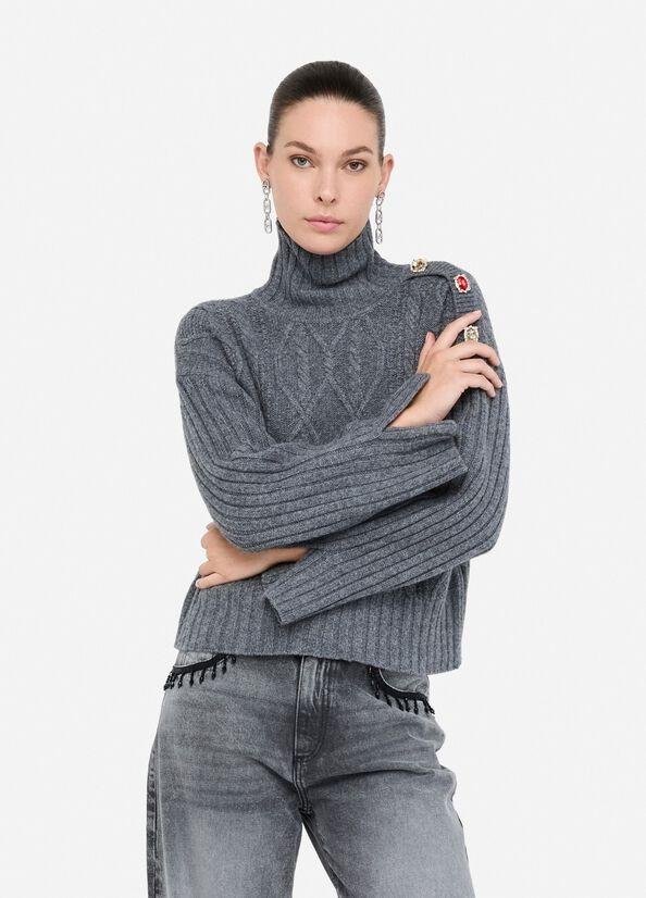 LIU JO ECS MAGLIA CHIUSA M/L