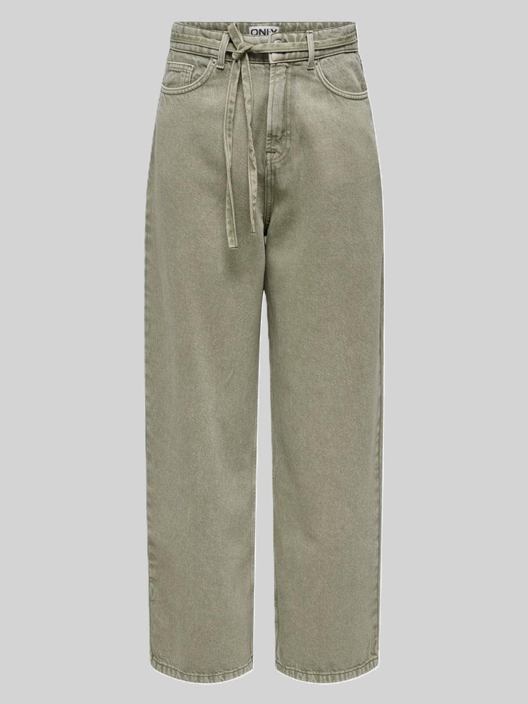 ONLY ONLBLEECKER MW BELT LOOSE LONG PANT PNT