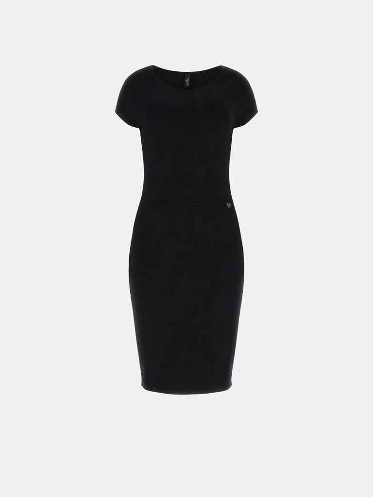 GUESS MARCIANO BESSY SLIM SS MIDI DRESS