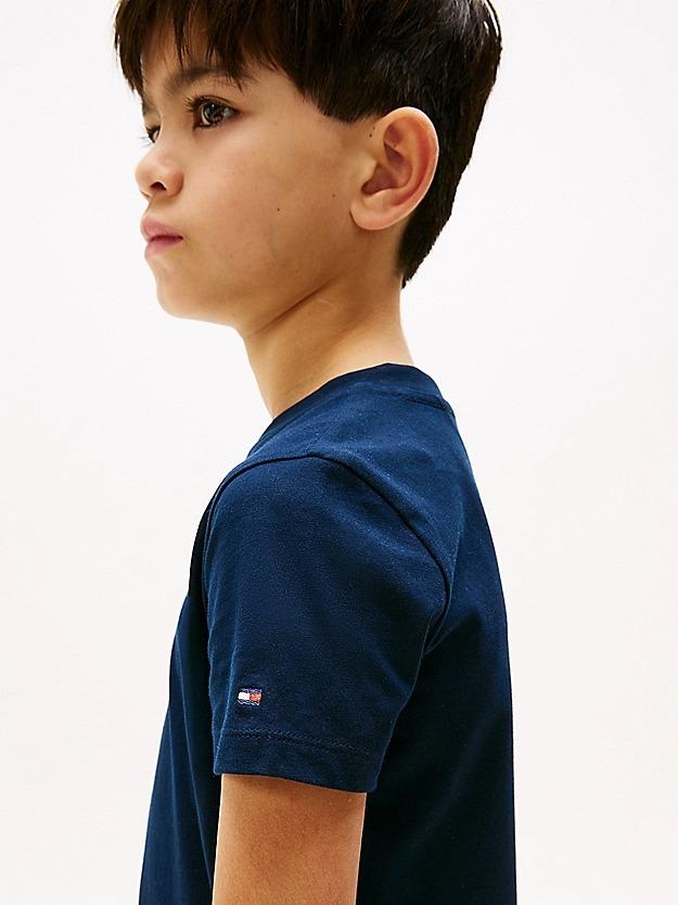 TOMMY HILFIGER U MINI CORP LOGO TEE SS