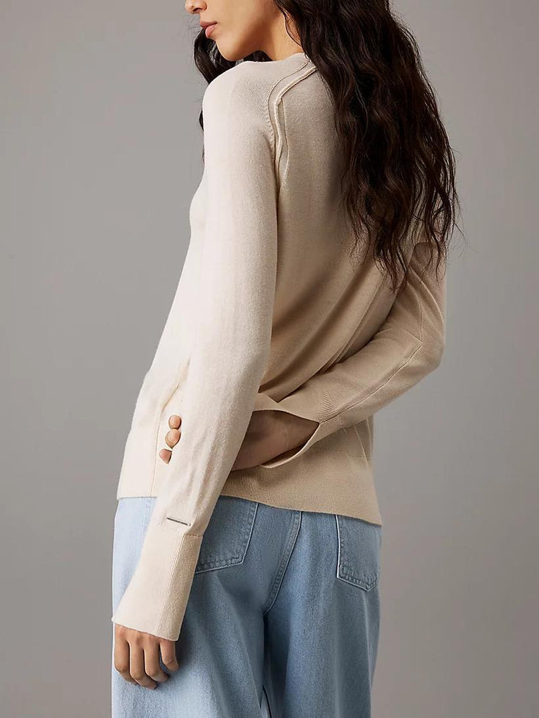 CALVIN KLEIN MERINO WOOL CREW NEC