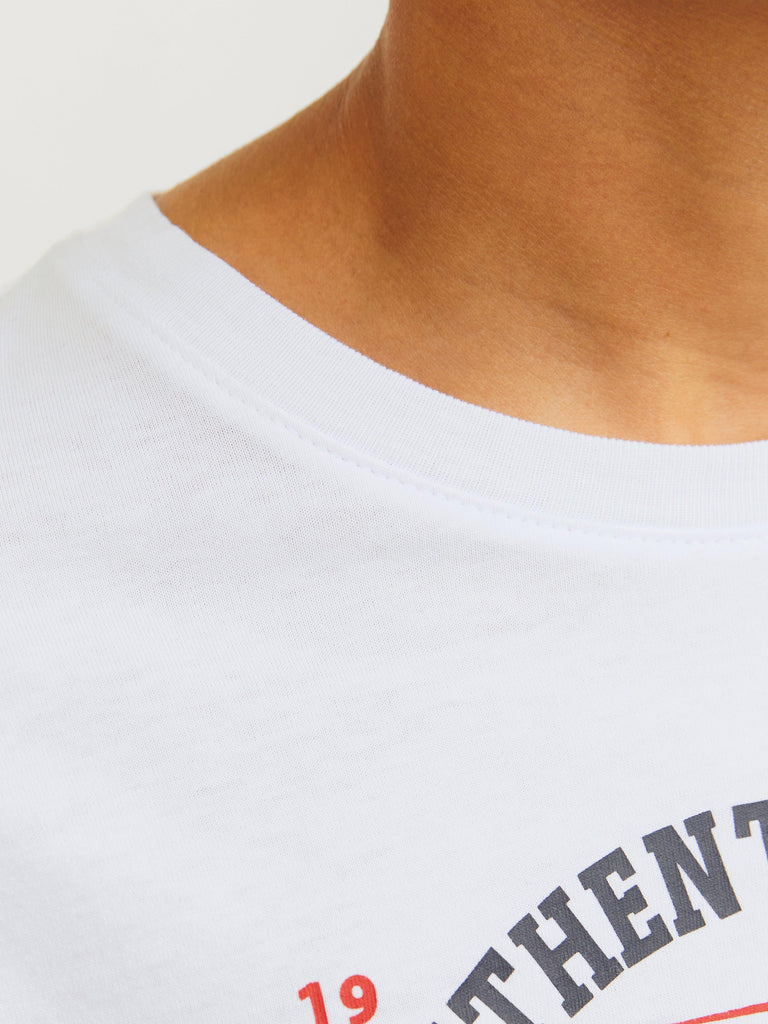 JACK JONES KIDS JJELOGO TEE LS O-NECK 2 COL NOOS JNR