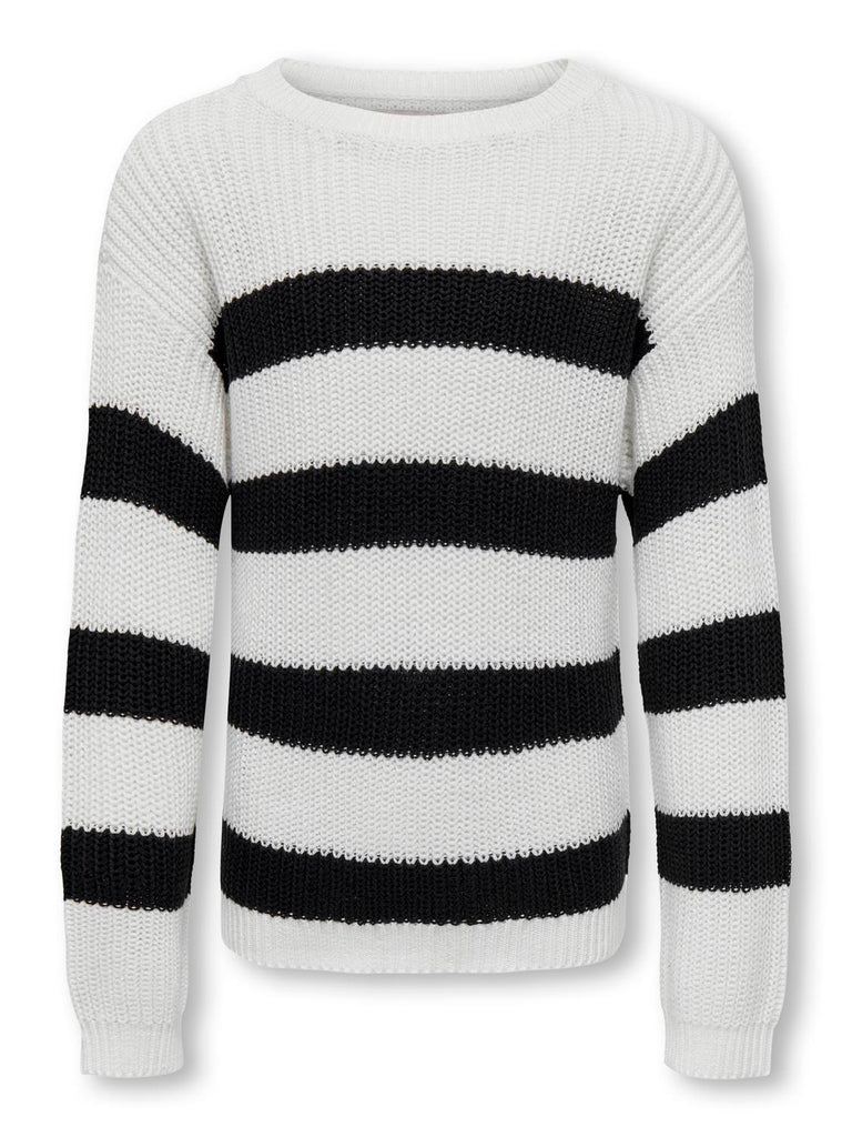 ONLY KIDS KOGSIF LS STRIPED PULLOVER KNT