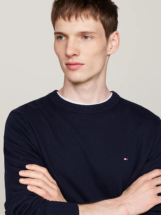 TOMMY HILFIGER PIMA ORG CTN CASHMER
