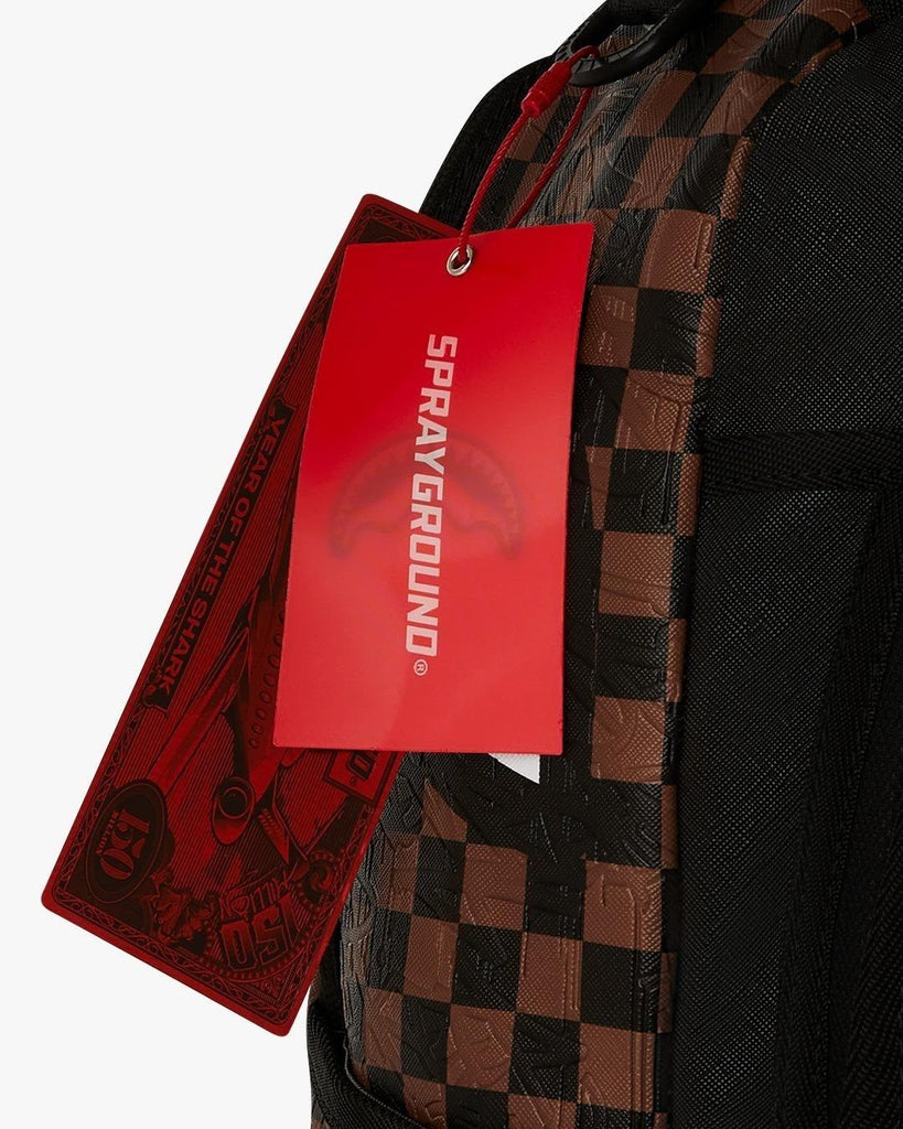 SPRAYGROUND CHECK 2 EMBOSS BACKPACK