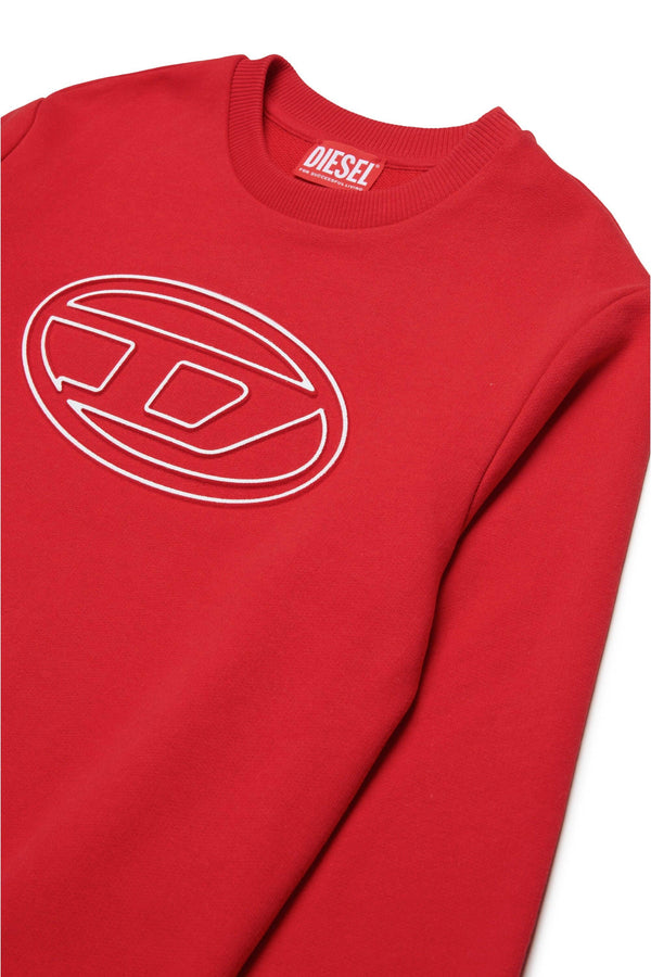 DIESEL SMARTBIGOVAL OVER SWEAT-SHIRT