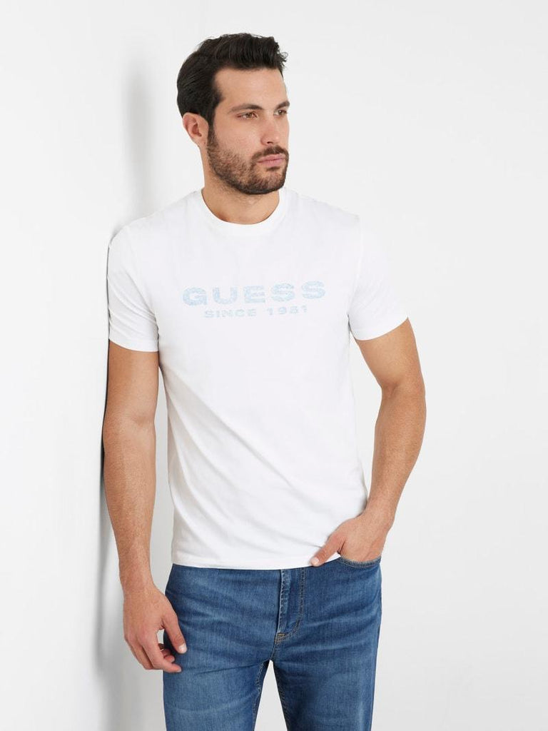 GUESS SS CN GUESS LOGO TEE