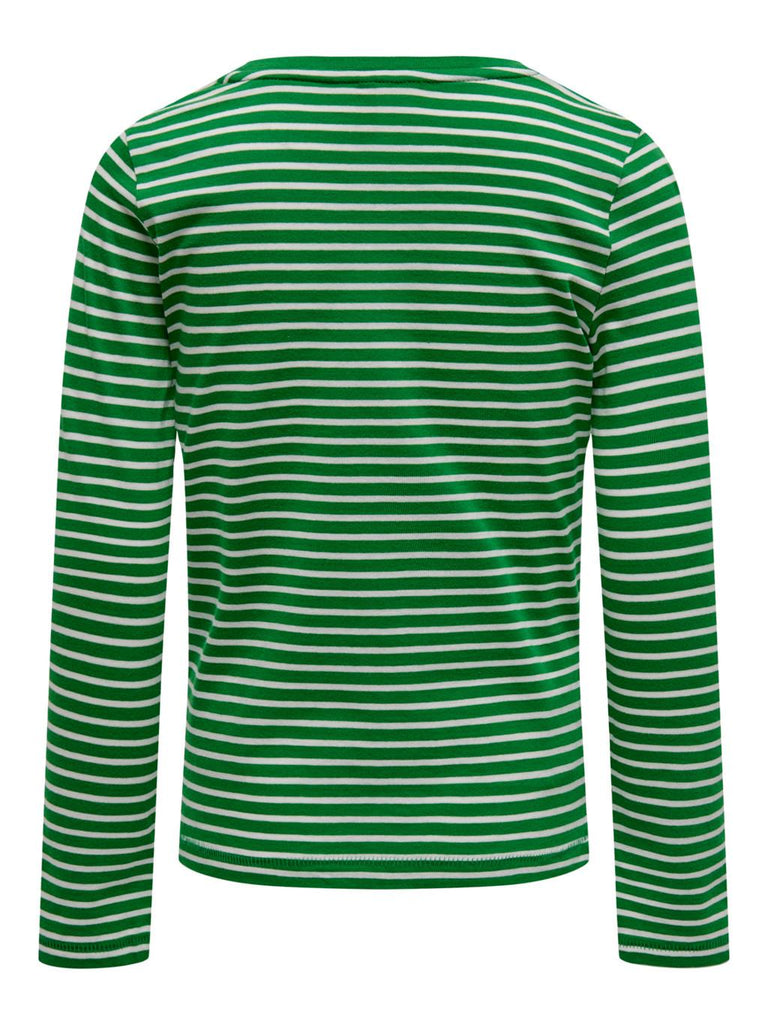 ONLY KIDS KOGWEEKDAY REG L/S STRIPE TOP BOX JRS