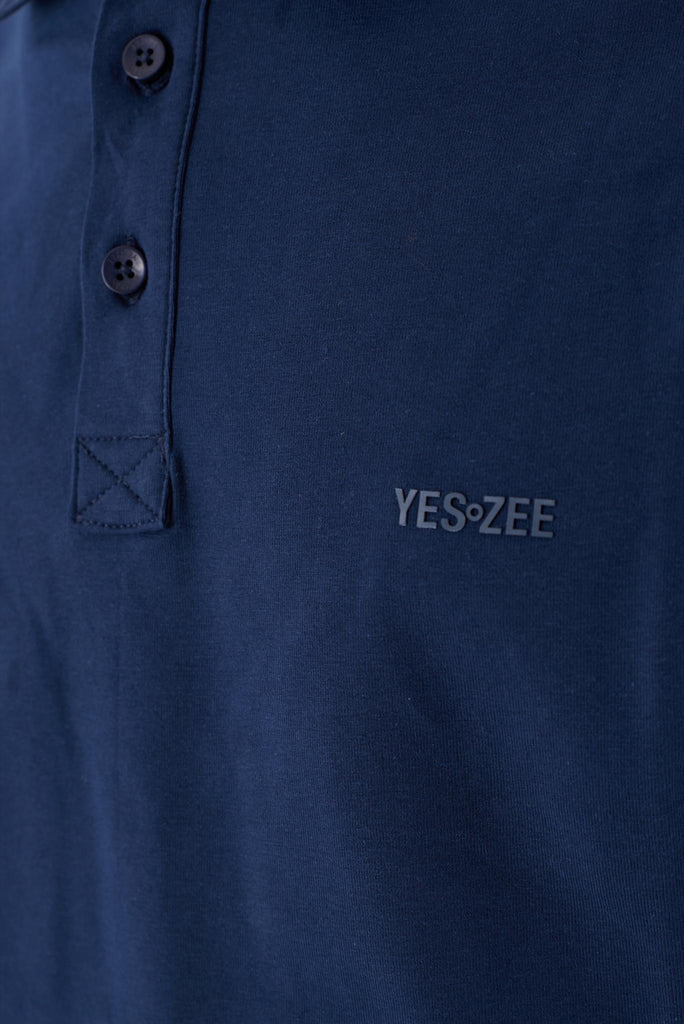 YES ZEE T-SHIRT UOMO TIPO POLO, M/C