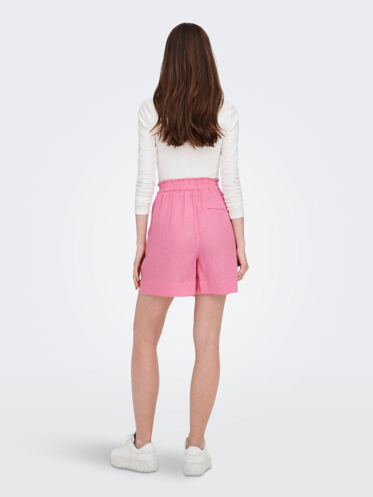 ONLY ONLTOKYO HW LINEN BLEND SHORTS PNT NOOS