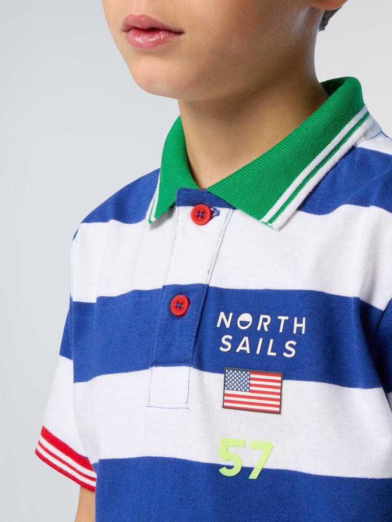 NORTH SAILS POLO SHORT SLEEVE W/GRAPHIC