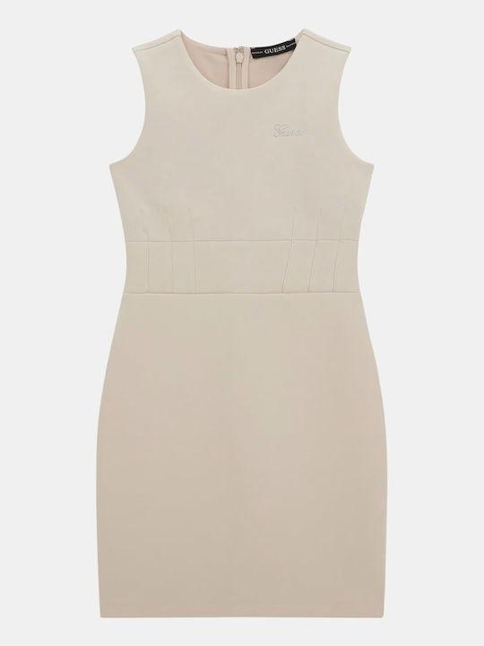 GUESS COTTON SCUBA SL DRESS