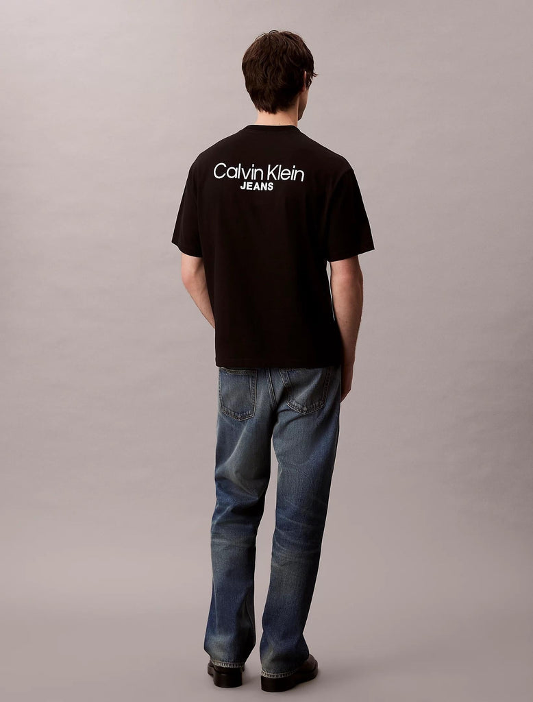 CALVIN KLEIN JEANS LOGO BACK PRINT T-SH