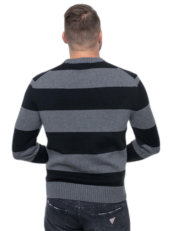 GUESS GJ LS CN STRIPED SWTR