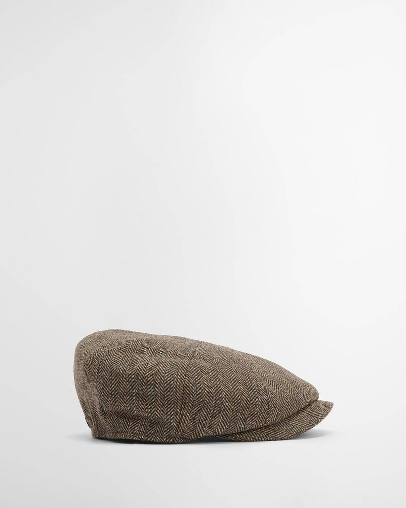 BARBOUR FYNE TWEED BAKER BOY CAP