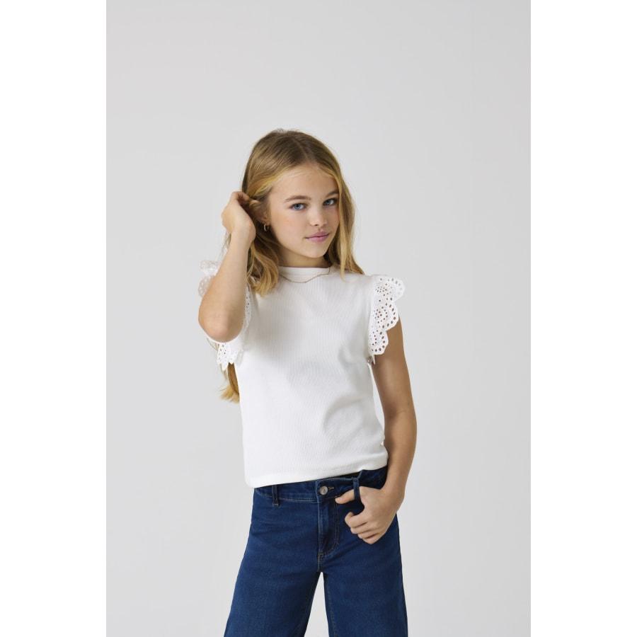 ONLY KIDS KOGDREA LIFE S/S TOP JRS NOOS