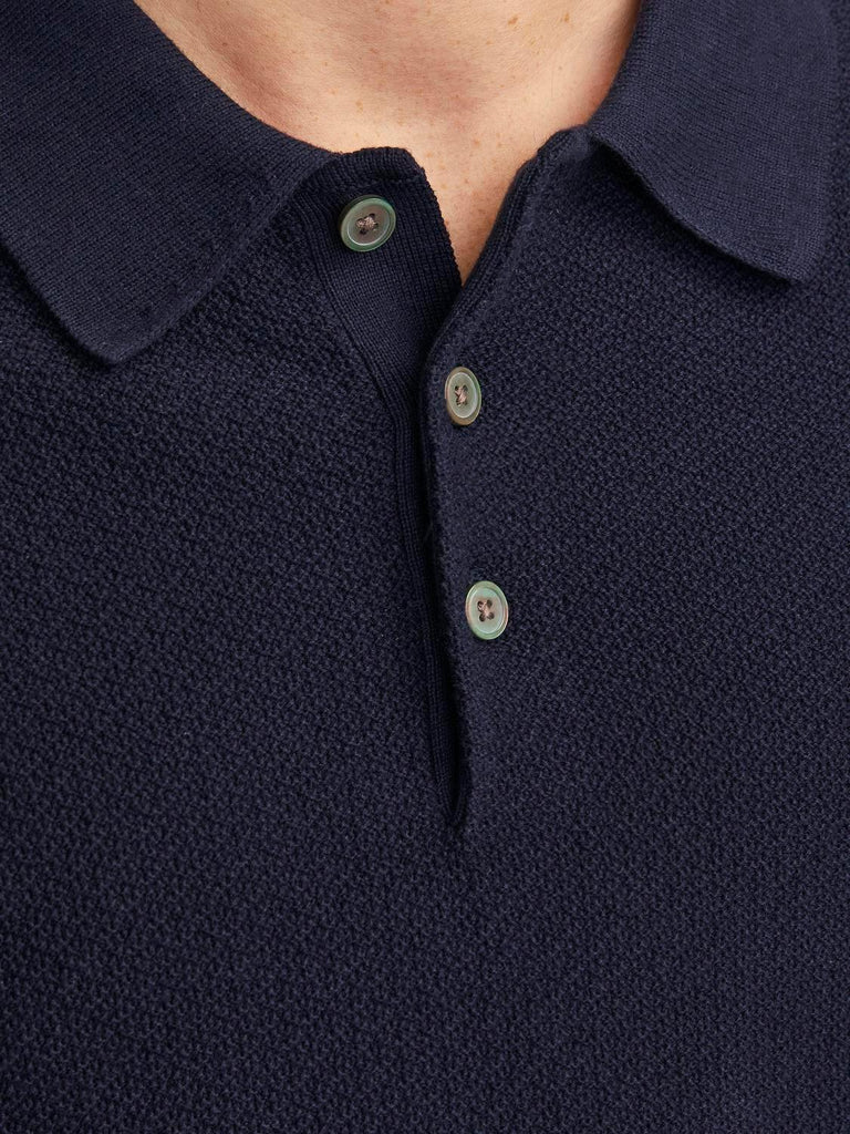 JACK AND JONES JPRBLUSANDRI KNIT POLO SN